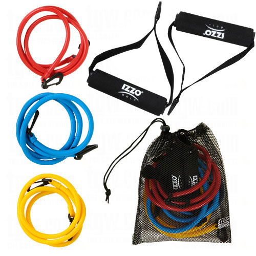 Izzo Golf Fitness Resistance Cords Traning Aid Trainer New
