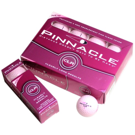 Pinnacle Golf Balls CLR Pink 3 Dozen 36 Balls New