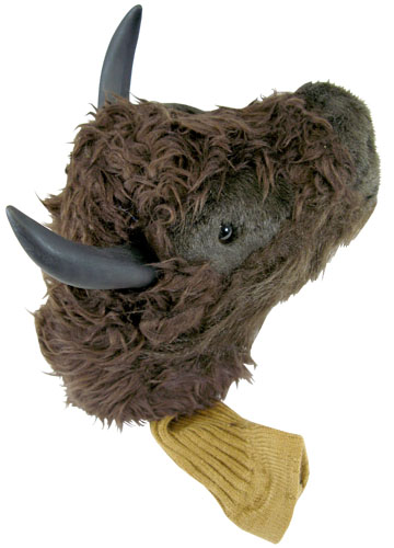 Golf Club Wood Head Cover Driver Headcover Bison New