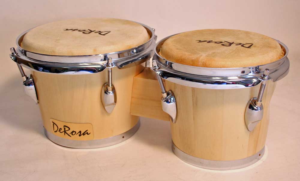 New Wood Music Tunable Bongo Drum Wood bongos drums