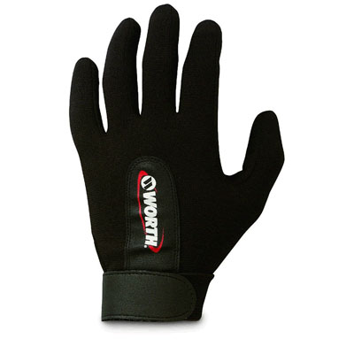 Worth PPYBG9 Black Youth Baseball Batting Gloves Small