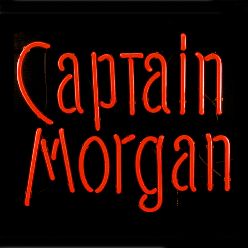 Captain Morgan Wall Bar Beer Neon Signs
