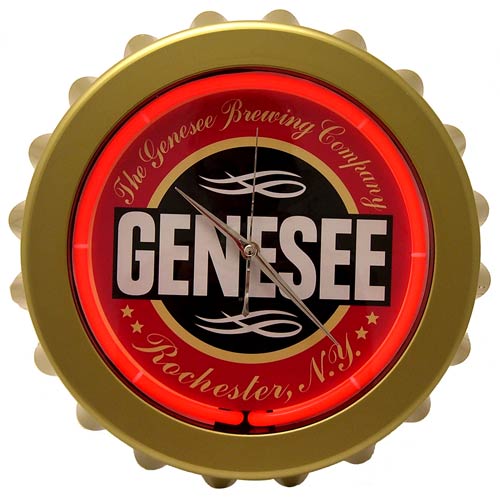 Genesee Neon Clocks