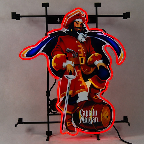 Captain Morgan Wall Bar Beer Neon Sign