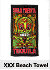 XXX Tequila Beach Towel