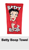 Betty Boop Beach Towel