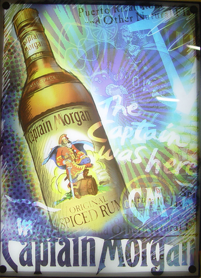 Captain Morgan Light Box