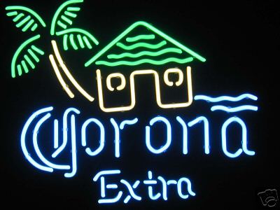 Corona Wall Bar Beer Neon Signs 