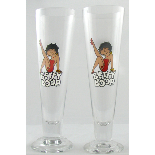 Betty Boop Pilsner Glass