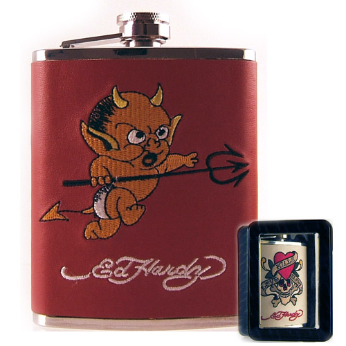 Ed Hardy Flask