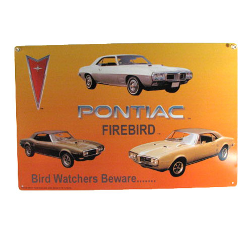Pontiac Metal Sign