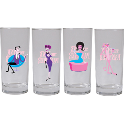 pink panther barware