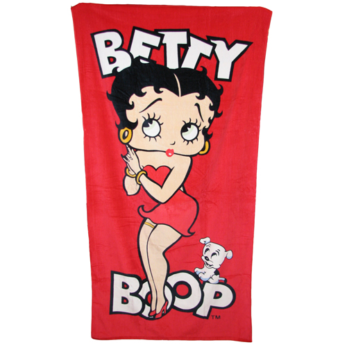Betty Boop Beach Towel 
