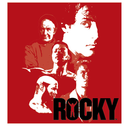 Rocky Metal Sign