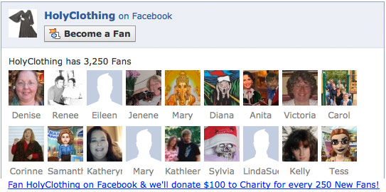 Join us on facebook