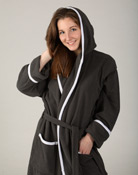 Terry Cotton Hooded Robe