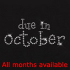 Due in Month - Rhinestone