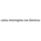 All his fault