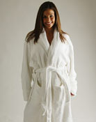 Terry Cotton Hooded Robe