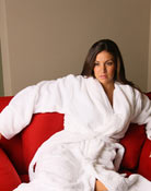Terry Cotton Hooded Robe