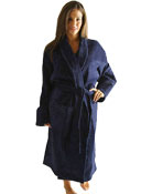 Terry Cotton Hooded Robe