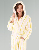 Terry Cotton Hooded Robe