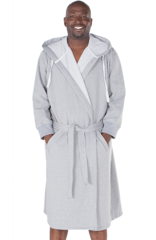 mens hooded bathrobes sale