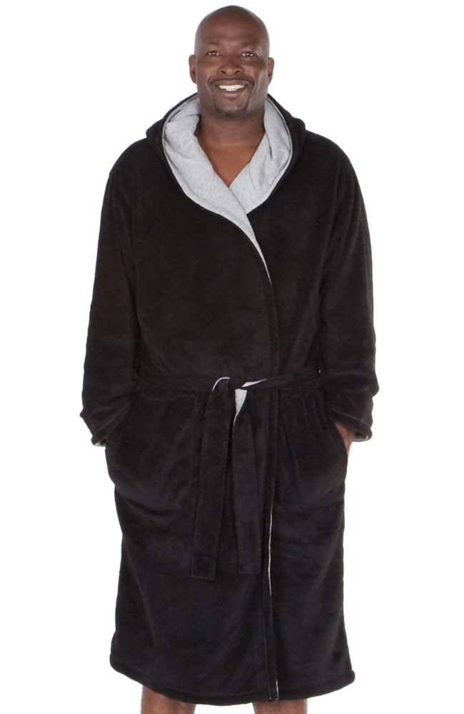 mens hooded bathrobes sale