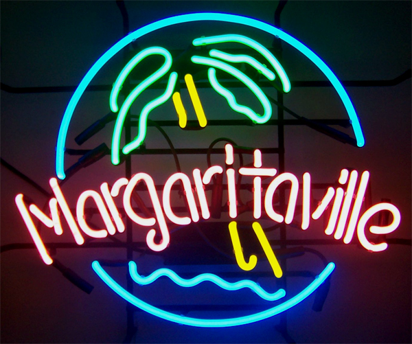 NEW JIMMY MARGARITAVILLE NEON BEER BAR SIGN 28