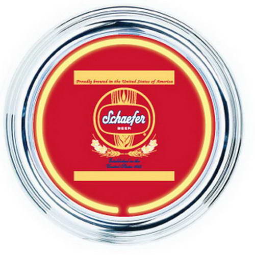 Schaefer Neon Clock