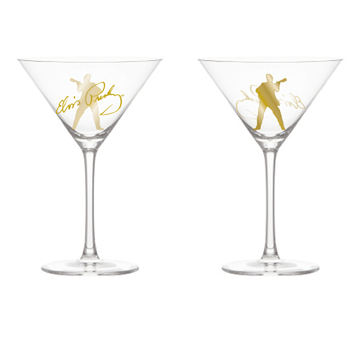 Elvis Classic Martini Glass Shaker