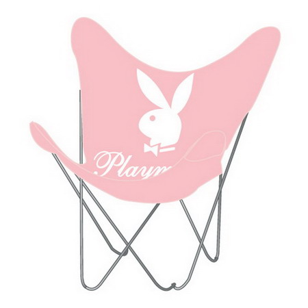 Playboy Pink Butterfly Chair