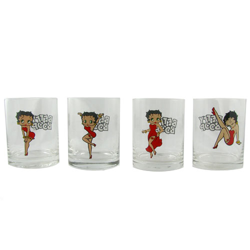 Betty Boop DOF Glass 