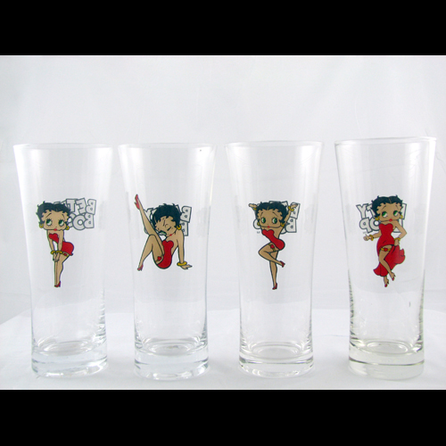 Betty Boop Hi-Ball Glass 
