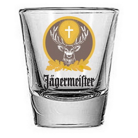 Jagermeister Logo Shot Glass Shotglass 