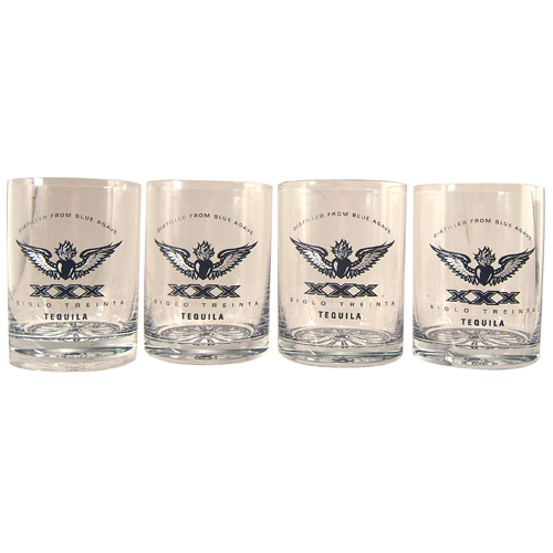 XXX Tequila DOF Glass