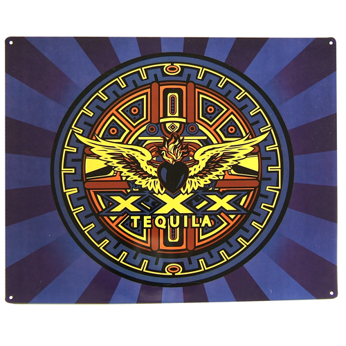 XXX Tequila Metal Signs