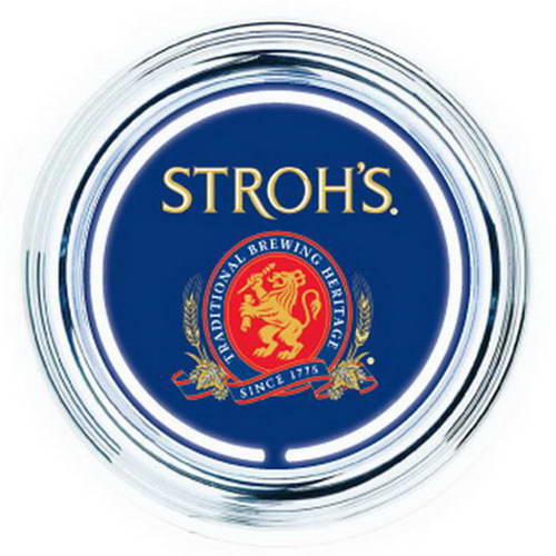 Stroh's Neon Clock