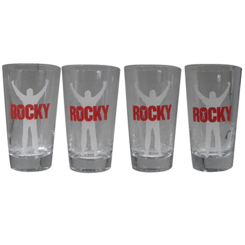 Rocky Pint Glass