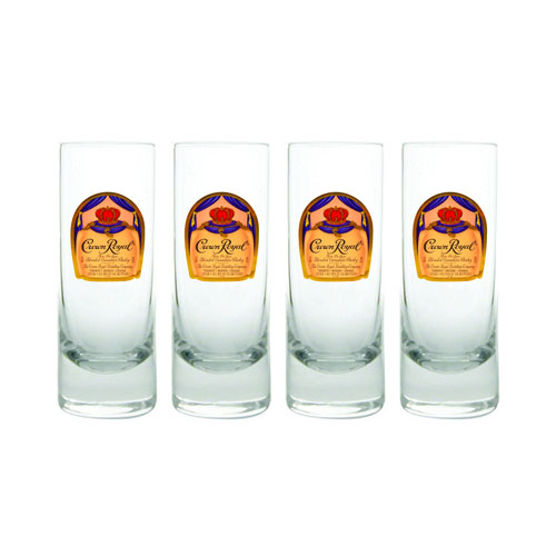 Crown Royal Royalty Tall Shooter Shot Glass