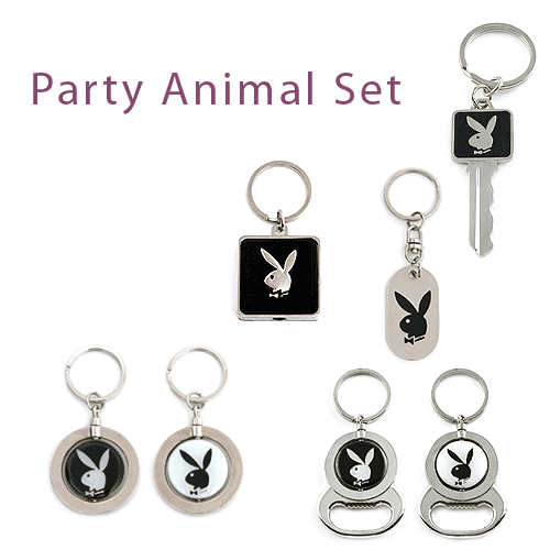 Playboy Keychain & Bottle Opener