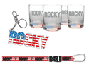 Rocky American Bundle: Lanyard, Keychain, and Glass