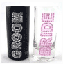 Bride and Groom Pimpin Shot Glass