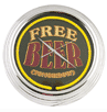 Free Beer Tommorrow Neon Clock