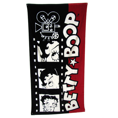 Betty Boop "Glamour Betty"Cotton Beach Towel