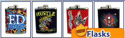 Ed Hardy Flasks