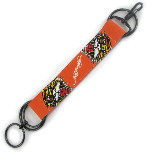 Licensed Belt Lanyard: Don Ed Hardy Tiger Open Mouth