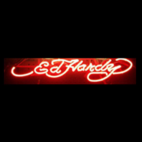 Licensed Signature Neon Sculpture Sign: Don Ed Hardy