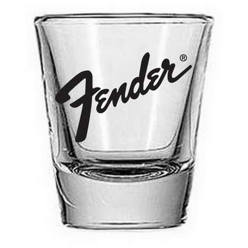 Beer Shot Glass Shooter Shotglass: Fender Logo