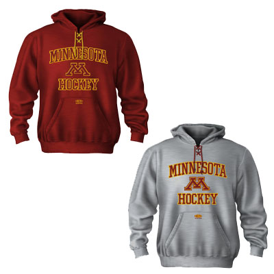 Easton Minnesota Gophers Hockey Hooded Sweatshirt